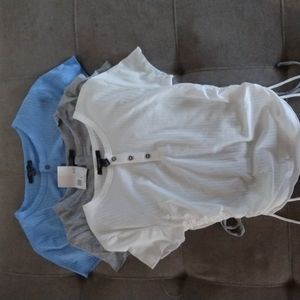 3 Scrunch Shirts 🖤